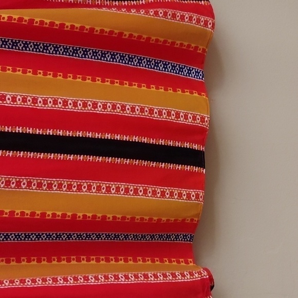 GIANNI BINI Jordan Tie Back Striped Vibrant Color Tank Top - Picture 6 of 13